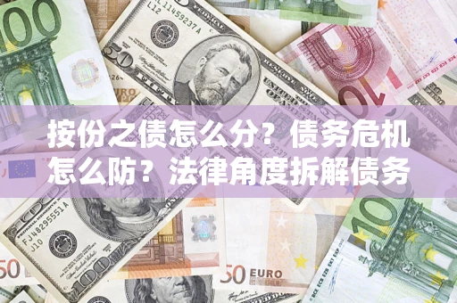 北京按份之债怎么分？债务危机怎么防？法律角度拆解债务分配与风险自保指南