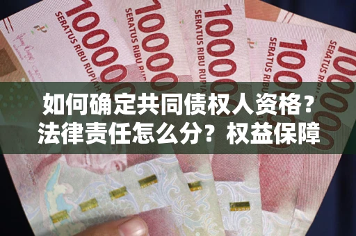 北京如何确定共同债权人资格？法律责任怎么分？权益保障技巧揭秘！