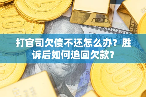 北京打官司欠债不还怎么办？胜诉后如何追回欠款？