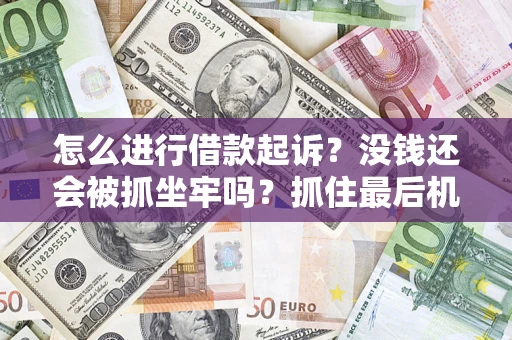 北京怎么进行借款起诉？没钱还会被抓坐牢吗？抓住最后机会！