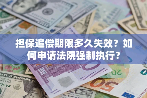 北京担保追偿期限多久失效？如何申请法院强制执行？