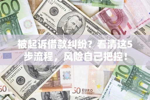 北京被起诉借款纠纷？看清这5步流程，风险自己把控！