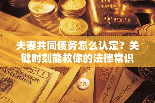 北京夫妻共同债务怎么认定？关键时刻能救你的法律常识