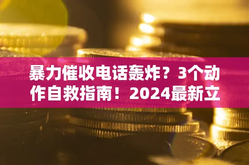 北京暴力催收电话轰炸？3个动作自救指南！2024最新立案标准全解析